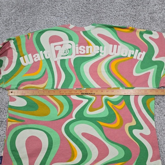 Disney Spirit Jersey Shirt Womens XXL Walt Disney World Swirl Groovy Retro - Picture 7 of 10